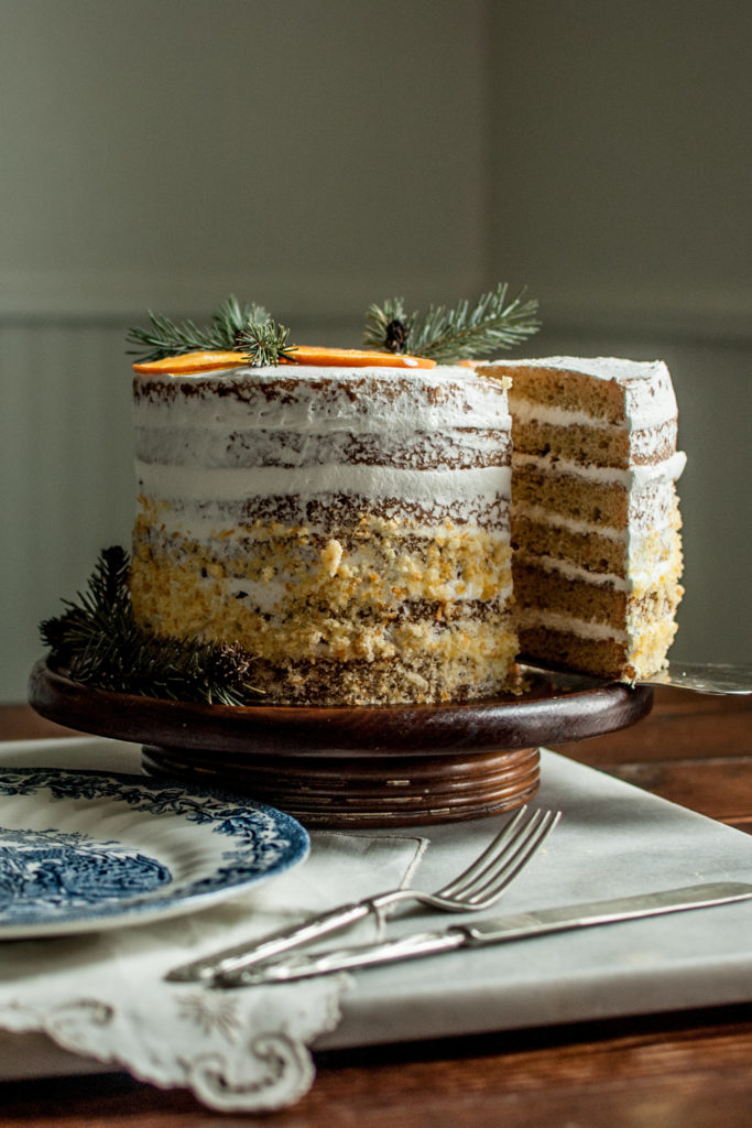 Awesome recipe for a buttery, not-to-sweet orange layer cake that is loaded with flavor.  I paired it with a simple whipped cream for icing, and orange marmalade for filling.  A true delight and perfect for a wedding cake to, so elegant! 