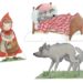 FREE printable paper dolls, Little Red Riding Hood Set. Perfect for fairytale or folktale study, homeschool study, printable play.