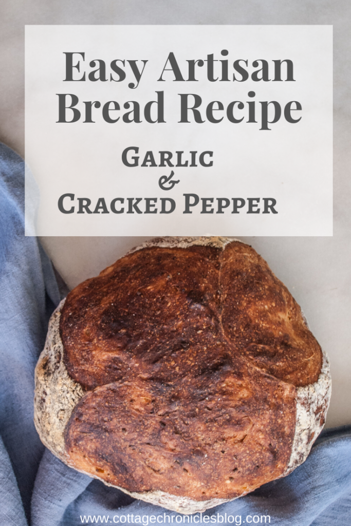 No Knead Garlic Bread. Easy Bread recipe that anyone can make, no baking experience required! Just a few ingredients and 5 minutes of prep time, and you're on your way to crusty, rustic, amazing bread!
