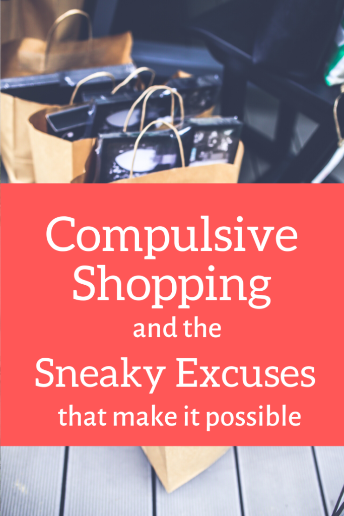 5 excuses that led to my shopping addiction.  Overspending, frugality, compulsive shopping, and emotional shopping.  It's all part of the trap of the consumer culture.