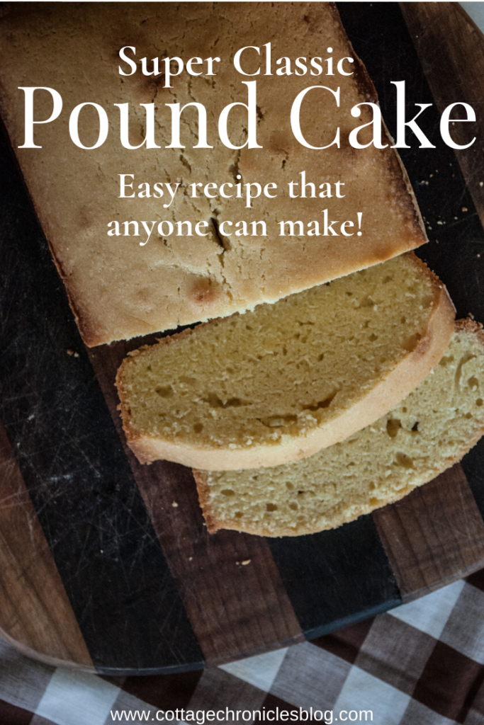 Classic Pound Cake Recipe, perfect for baking with kids. This cake is just right for breakfast, brunch or teatime! Its also an Easter Baking Classic. Super easy, no fail recipe!